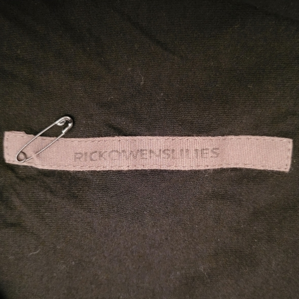 NEW tags Rick Owens asymmetrical ruched side slip dress - Picture 8 of 9
